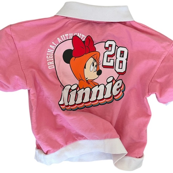 Like New Luxury Jelispoon Disney Minnie Mouse Girls Collared Shirt - Picture 1 of 16